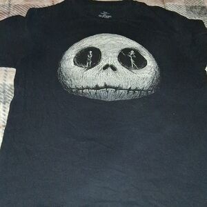 Disney The Nightmare Before Christmas Black & White Logo Tee